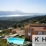 Villa Aliki With Infinity Pool At Kaminarata Village