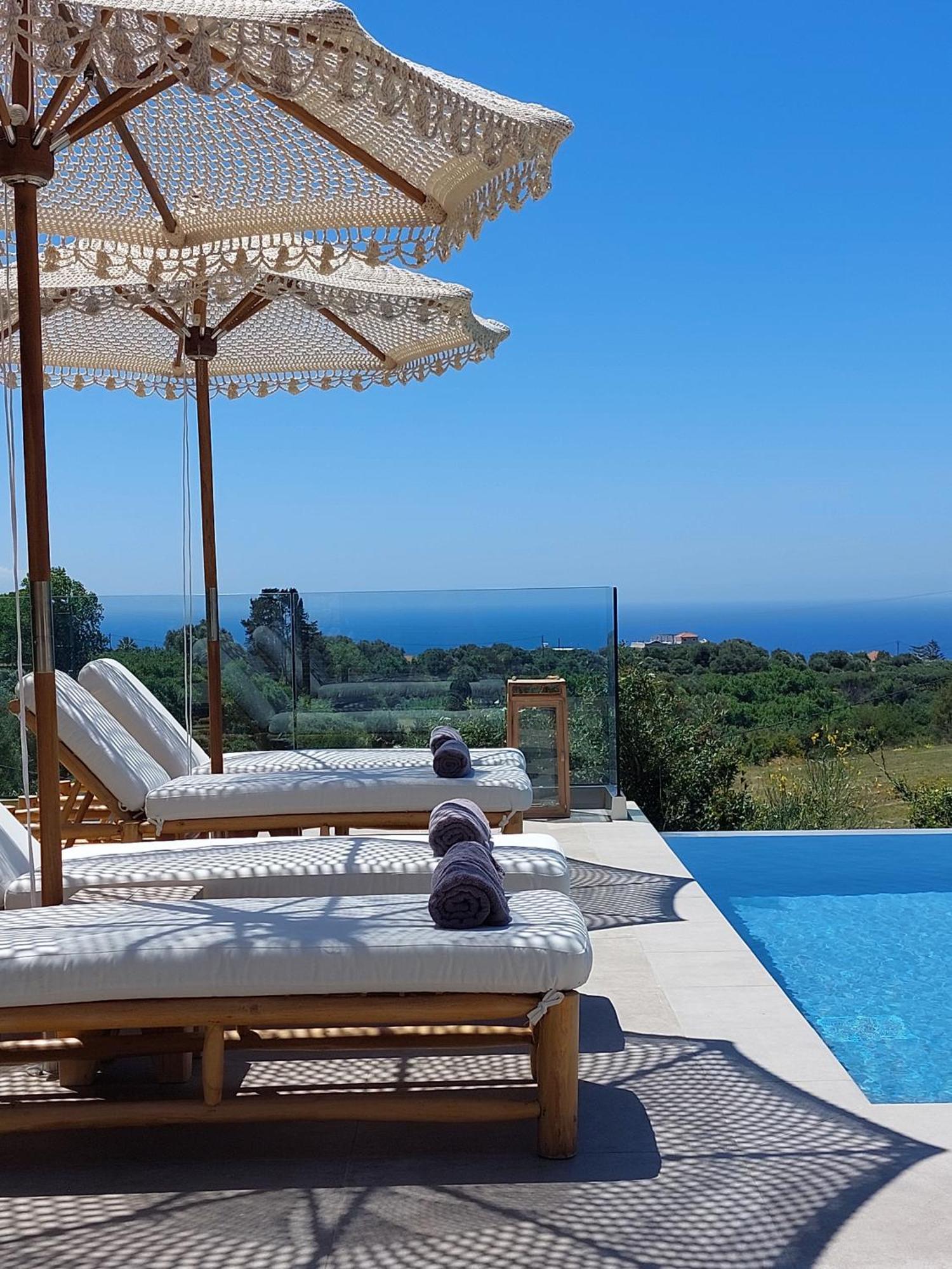 Elaiopetra Kefalonia - Stonehouse Hideaway With Pool - Modern Luxury With Serene Sea And Mountain Views Vila