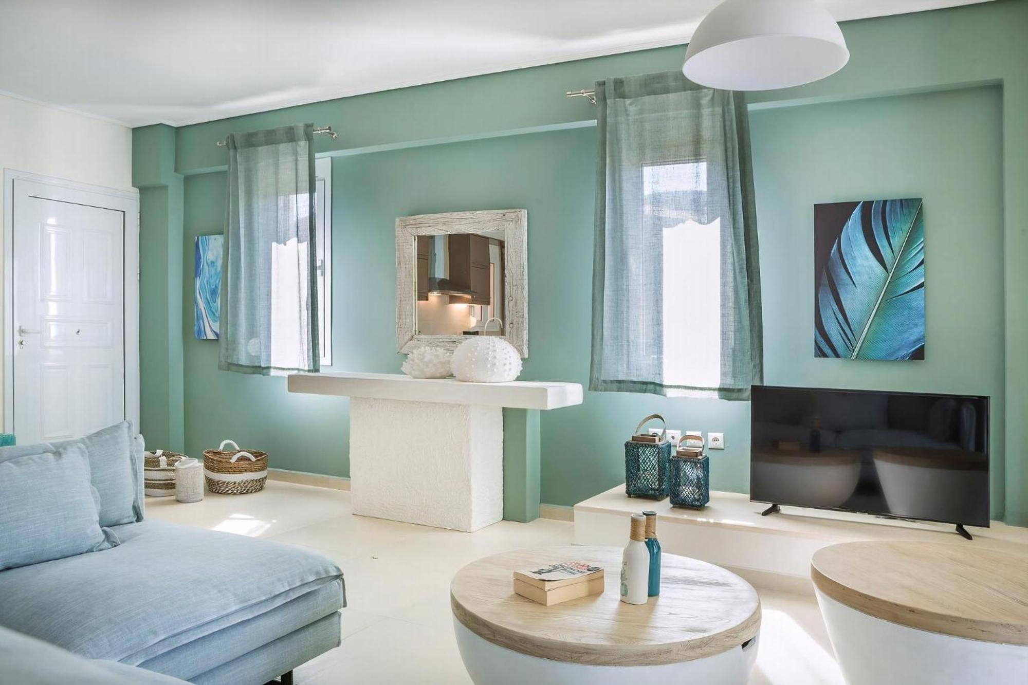 别墅 Deluxe Kefalonia Ammos 3 Bedroom Pool Sea View Karavomilos *